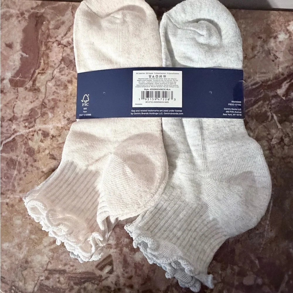GAP women Casual Socks - Light Gray and Mint and more 6 pairs